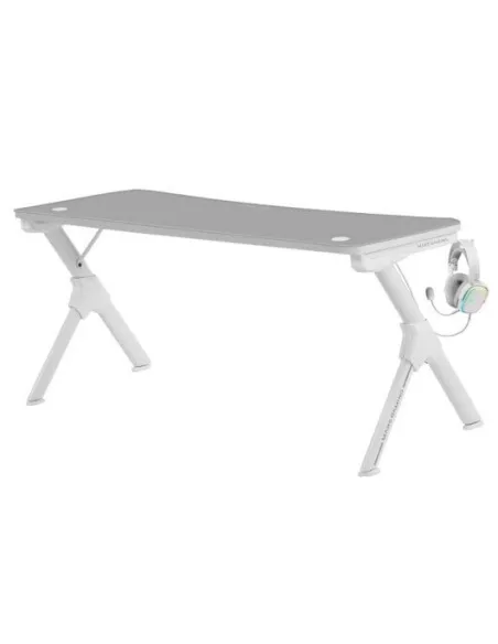 Mars Gaming MGDXLW Mesa Gaming Ergonómica Blanca