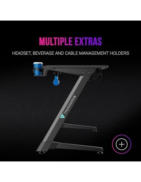 ThunderX3 ED5 Mesa Gaming Negra