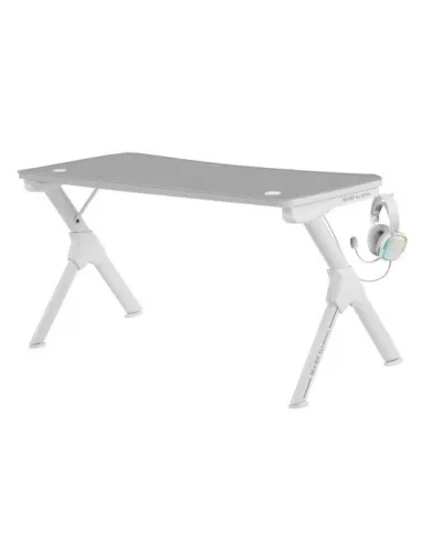 Mars Gaming MGD140W Mesa Gaming 140x60cm Blanca