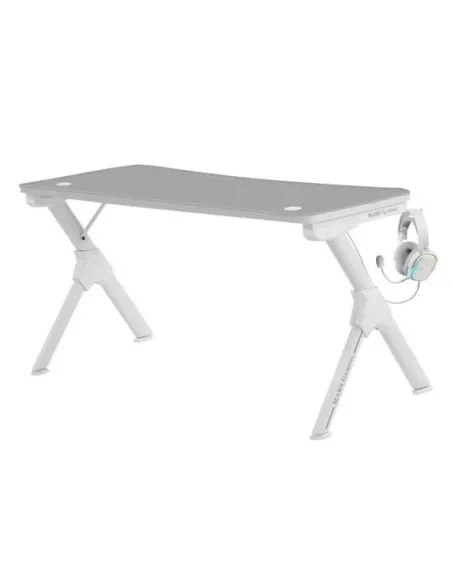 Mars Gaming MGD140W Mesa Gaming 140x60cm Blanca