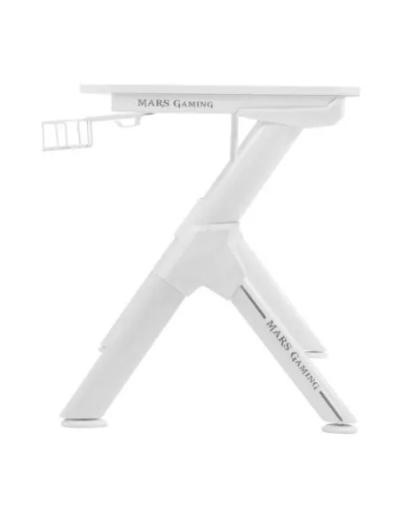 Mars Gaming MGD140W Mesa Gaming 140x60cm Blanca