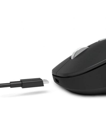 Microsoft Precisión Mouse Ratón Inalámbrico Bluetooth Negro