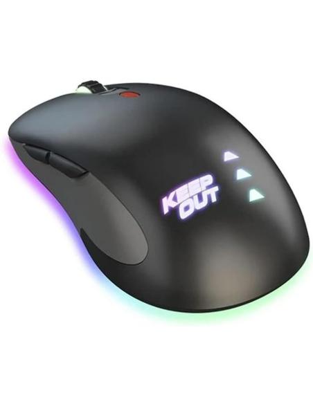 Keep Out x4PRO Ratón Gaming Negro
