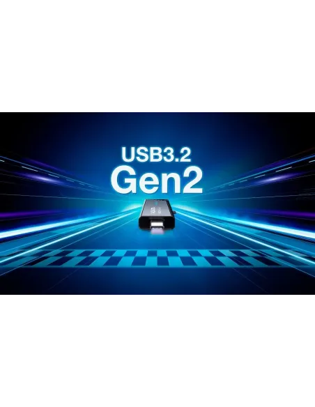 Adata Elite UE800 1TB USB-C Plata