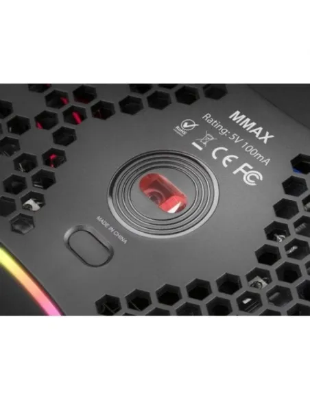 Mars Gaming MMAX Ratón Gaming 12400DPI Negro