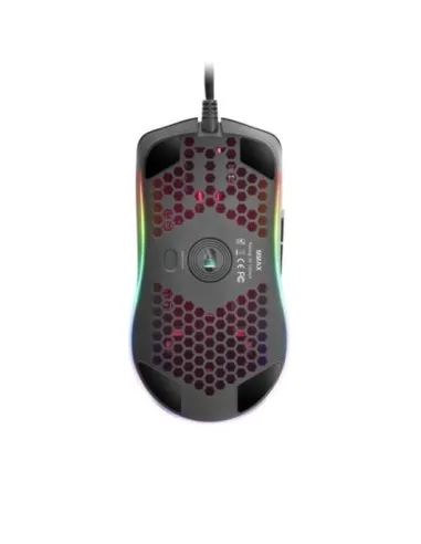Mars Gaming MMAX Ratón Gaming 12400DPI Negro