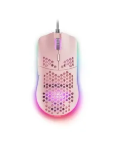 Mars Gaming MMAX Ratón Ultraligero 12400DPI Rosa