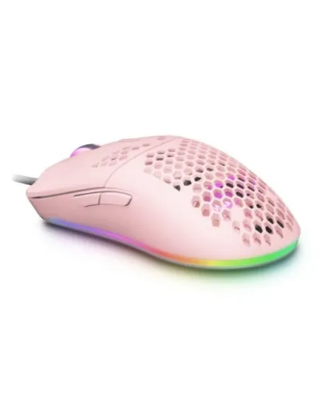 Mars Gaming MMAXP Ratón Gaming 12400DPI Rosa