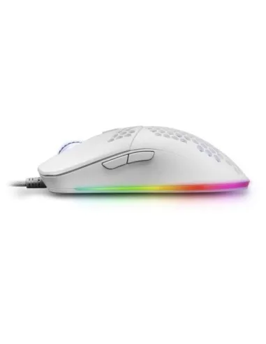 Mars Gaming MMAX Ratón Gaming RGB 12400DPI Blanco