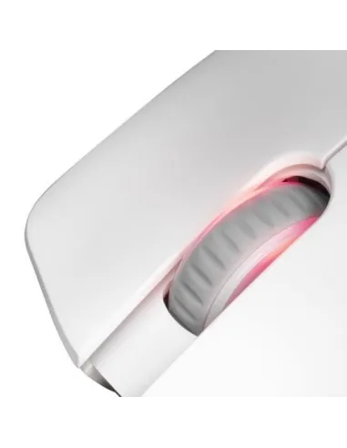 Mars Gaming MMAX Ratón Gaming RGB 12400DPI Blanco