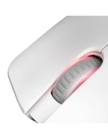 Mars Gaming MMAX Ratón Gaming RGB 12400DPI Blanco