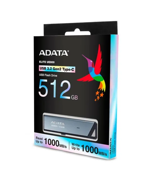 Adata Elite UE800 512GB USB-C Plata