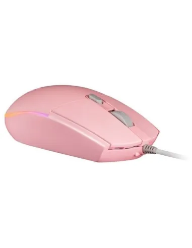 Mars Gaming MMG Ratón Gaming RGB 3200 DPI Rosa