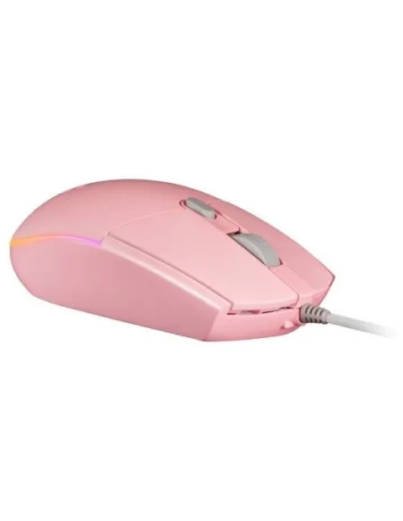 Mars Gaming MMG Ratón Gaming RGB 3200 DPI Rosa