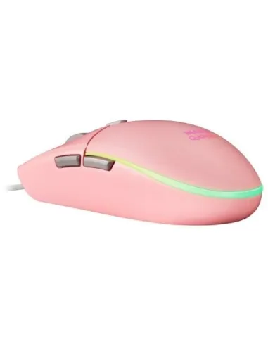 Mars Gaming MMG Ratón Gaming RGB 3200 DPI Rosa