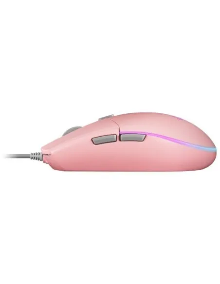 Mars Gaming MMG Ratón Gaming RGB 3200 DPI Rosa