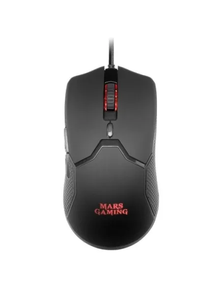 Mars Gaming MMV Ratón Gaming RGB 10000DPI Negro