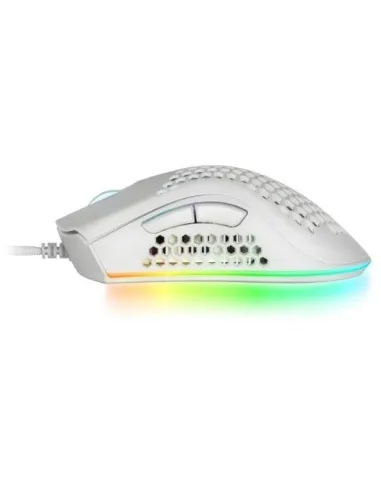 Mars Gaming MMEX Ratón Gaming RGB 32000DPI Blanco