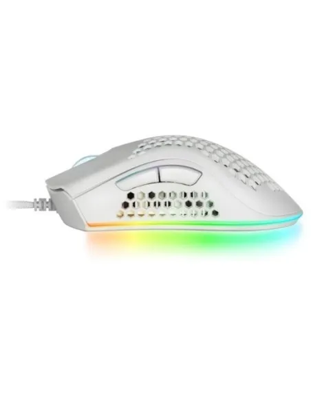 Mars Gaming MMEX Ratón Gaming RGB 32000DPI Blanco