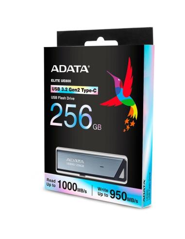 Adata Elite UE800 256GB USB-C Plata