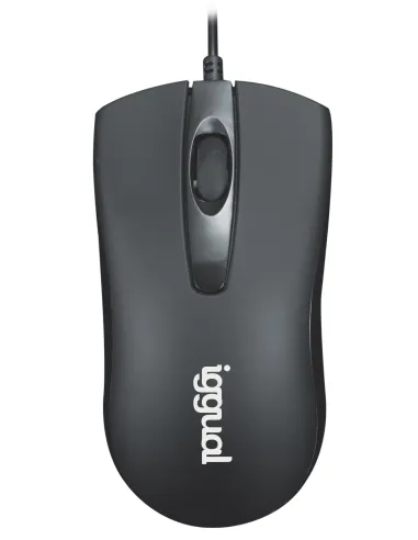 iggual IGG317648 COM-BUSINESS-1200DPI Ratón Óptico Negro