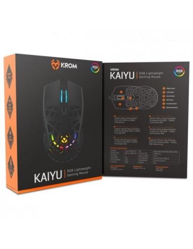 Krom Kaiyu RGB Ratón Gaming 12000DPI