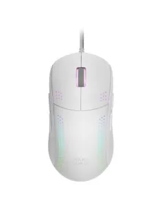 Mars Gaming MMPROW Ratón Gaming RGB 32000 DPI Blanco