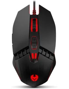 Krom Kalax Ratón Gaming 3200 DPI Negro