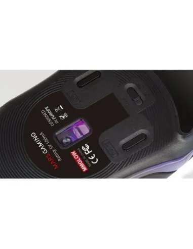 Mars Gaming MMGLOW Raton Gaming RGB 12800DPI Negro