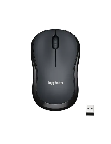 Logitech M220 Silent Ratón Inalámbrico 1000DPI Negro