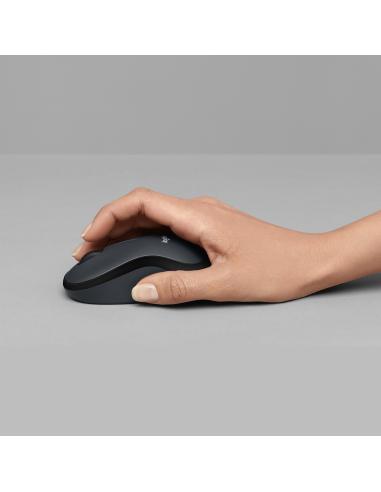 Logitech M220 Silent Ratón Inalámbrico 1000DPI Negro
