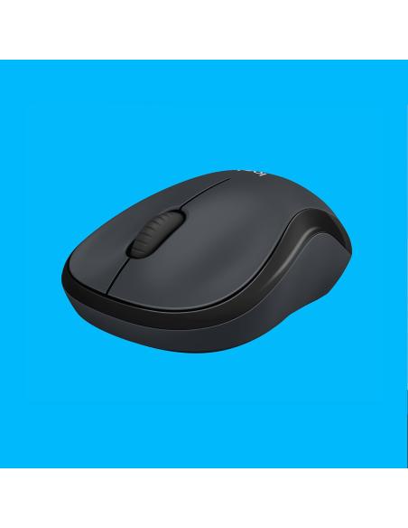 Logitech M220 Silent Ratón Inalámbrico 1000DPI Negro