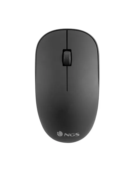 NGS Easy Alpha Ratón Óptico Inalámbrico 1000 DPI Negro