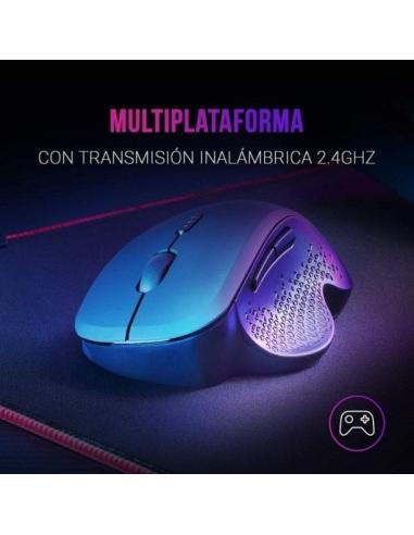 Mars Gaming MMWERGO Ratón Inalámbrico 3200DPI Negro