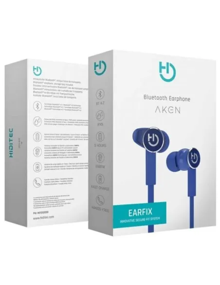 Hiditec Aken Auricular Bluetooth Azul