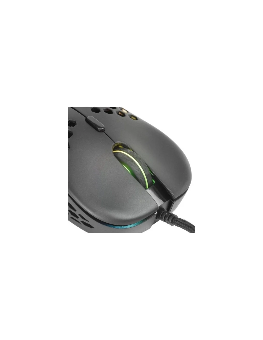 Mars Gaming Raton Gaming ligero RGB negro