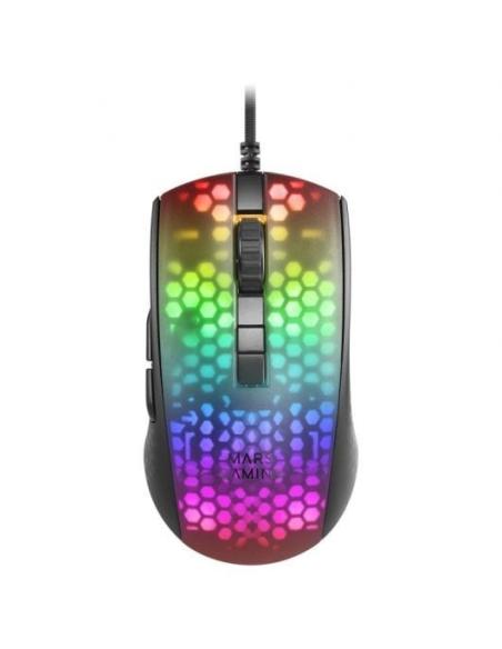 Mars Gaming MMR Ratón Gaming RGB Chroma 12800 DPI Negro