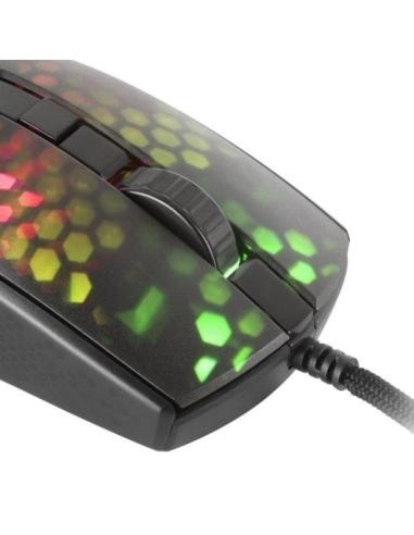 Mars Gaming MMR Ratón Gaming RGB Chroma 12800 DPI Negro