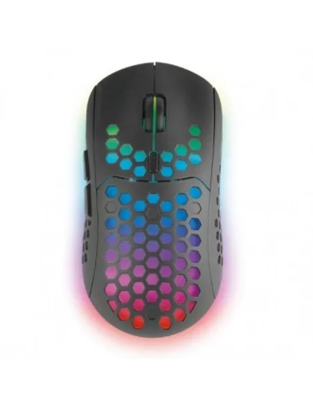 Mars Gaming MMW3 Ratón Gaming Inalámbrico RGB Flow 3200DPI Negro