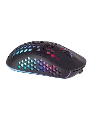 Mars Gaming MMW3 Ratón Gaming Inalámbrico RGB Flow 3200DPI Negro