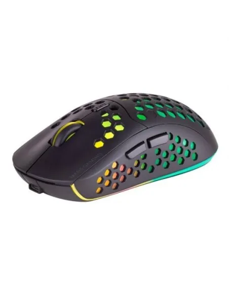 Mars Gaming MMW3 Ratón Gaming Inalámbrico RGB Flow 3200DPI Negro