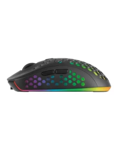 Mars Gaming MMW3 Ratón Gaming Inalámbrico RGB Flow 3200DPI Negro