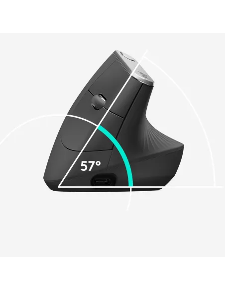 Logitech MX Vertical Ratón Ergonómico Avanzado