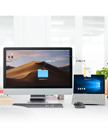 Logitech MX Master 3 Ratón Inalámbrico Avanzado 4000DPI Grafito