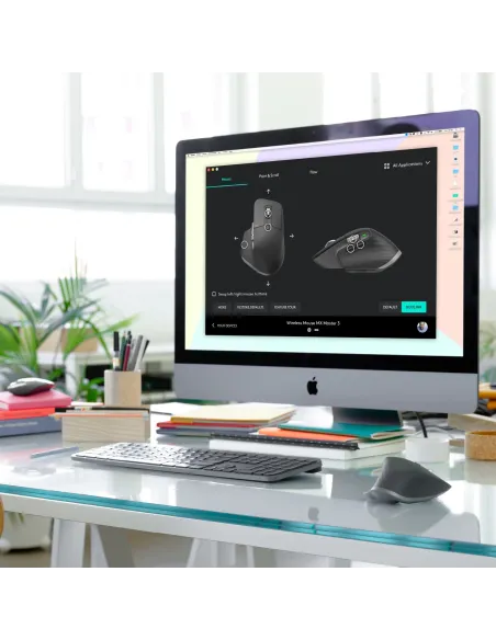 Logitech MX Master 3 Ratón Inalámbrico Avanzado 4000DPI Grafito