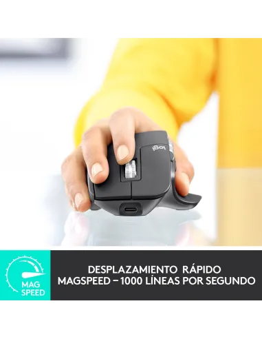 Logitech MX Master 3 Ratón Inalámbrico Avanzado 4000DPI Grafito
