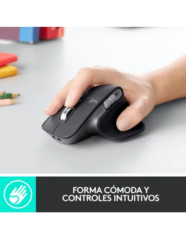 Logitech MX Master 3 Ratón Inalámbrico Avanzado 4000DPI Grafito