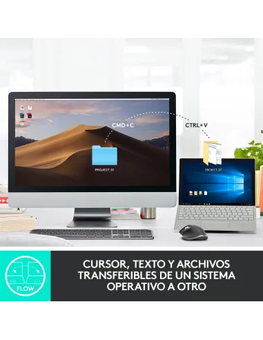 Logitech MX Master 3 Ratón Inalámbrico Avanzado 4000DPI Grafito