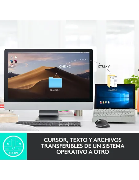 Logitech MX Master 3 Ratón Inalámbrico Avanzado 4000DPI Grafito