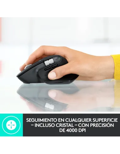 Logitech MX Master 3 Ratón Inalámbrico Avanzado 4000DPI Grafito